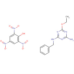1,3,5-Triazine-2,4-diamine, 6-ethoxy-N-(phenylmethyl)-, compd. with2,4,6-trinitrophenol (1:1)