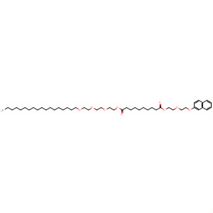 Decanedioic acid, 2-[2-(2-naphthalenyloxy)ethoxy]ethyl2-[2-[2-(octadecyloxy)ethoxy]ethoxy]ethyl ester