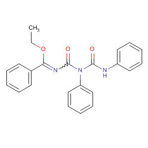 Benzenecarboximidic acid,N-[[phenyl[(phenylamino)carbonyl]amino]carbonyl]-, ethyl ester