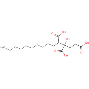 1,3,4-Tetradecanetricarboxylic acid, 3-hydroxy-