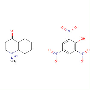 4(1H)-Quinolinone, octahydro-1-methyl-, trans-, compd. with2,4,6-trinitrophenol (1:1)