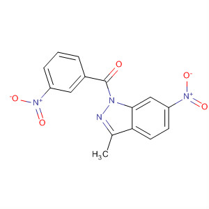 1H-Indazole, 3-methyl-6-nitro-1-(3-nitrobenzoyl)-