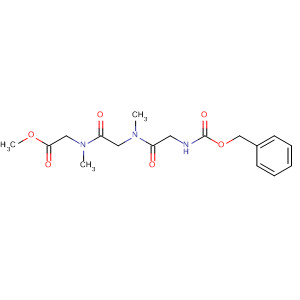Glycine,N-methyl-N-[N-methyl-N-[N-[(phenylmethoxy)carbonyl]glycyl]glycyl]-,methyl ester