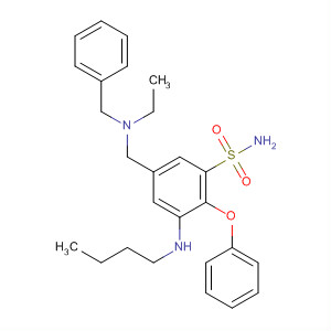 Benzenesulfonamide,3-(butylamino)-5-[[ethyl(phenylmethyl)amino]methyl]-2-phenoxy-