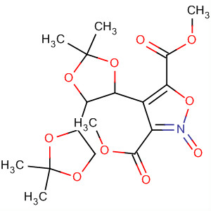 3,5-Isoxazoledicarboxylic acid,4,5-dihydro-4-(2,2,2',2'-tetramethyl[4,4'-bi-1,3-dioxolan]-5-yl)-, dimethylester, 2-oxide