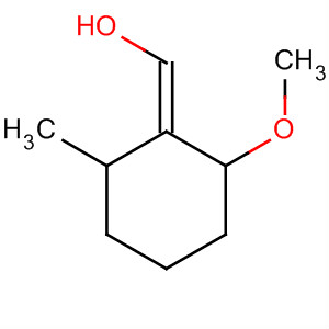 Methanol, (2-methoxy-6-methylcyclohexylidene)-, trans-