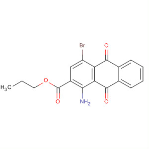 2-Anthracenecarboxylic acid,1-amino-4-bromo-9,10-dihydro-9,10-dioxo-, propyl ester