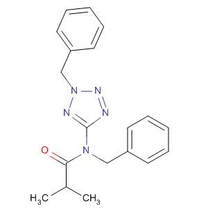 Propanamide,2-methyl-N-(phenylmethyl)-N-[2-(phenylmethyl)-2H-tetrazol-5-yl]-