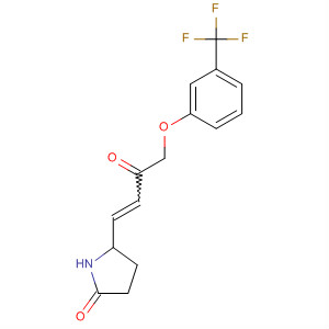 2-Pyrrolidinone, 5-[3-oxo-4-[3-(trifluoromethyl)phenoxy]-1-butenyl]-