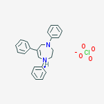 1H-1,4-Diazepinium, 2,3-dihydro-1,4,6-triphenyl-, perchlorate