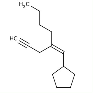 Cyclopentane, [2-(2-propynyl)-1-hexenyl]-, (Z)-