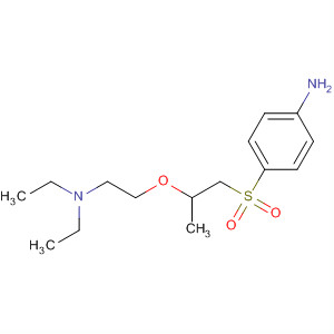Benzenamine, 4-[[2-[2-(diethylamino)ethoxy]propyl]sulfonyl]-