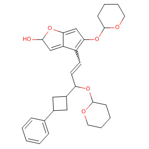2H-Cyclopenta[b]furan-2-ol,hexahydro-4-[3-(3-phenylcyclobutyl)-3-[(tetrahydro-2H-pyran-2-yl)oxy]-1-propenyl]-5-[(tetrahydro-2H-pyran-2-yl)oxy]-