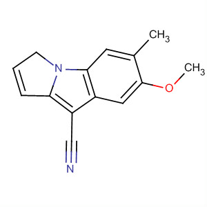 3H-Pyrrolo[1,2-a]indole-9-carbonitrile, 7-methoxy-6-methyl-