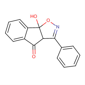 4H-Indeno[2,1-d]isoxazol-4-one, 3a,8b-dihydro-8b-hydroxy-3-phenyl-