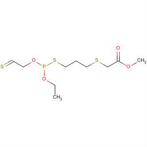 3-Oxa-5,9-dithia-4-phosphaundecan-11-oic acid, 4-ethoxy-, methylester, 4-sulfide