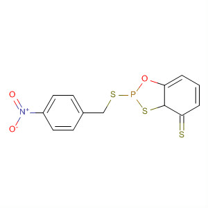 1,3,2-Benzoxathiaphosphole, 2-[[(4-nitrophenyl)methyl]thio]-, 2-sulfide