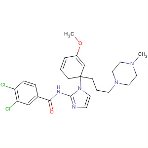 Benzamide,3,4-dichloro-N-[5-methoxy-1-[3-(4-methyl-1-piperazinyl)propyl]-1H-benzimidazol-2-yl]-
