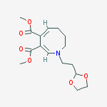 dimethyl (2E,4E)-1-[2-(1,3-dioxolan-2-yl)ethyl]-1,6,7,8-tetrahydroazocine-3,4-dicarboxylate