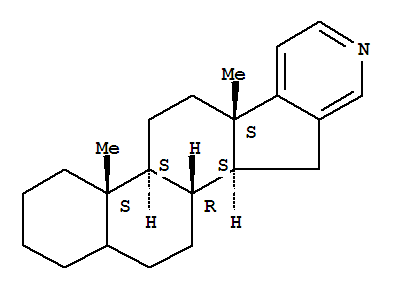 1H-Naphth[2',1':4,5]indeno[2,1-c]pyridine,androst-16-eno[16,17-c]pyridine deriv.
