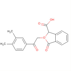 2-Benzofurancarboxylic acid,2-[2-(3,4-dimethylphenyl)-2-oxoethyl]-2,3-dihydro-3-oxo-