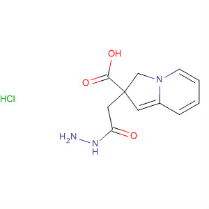 2-Indolizinecarboxylic acid, 2-ethylhydrazide, monohydrochloride