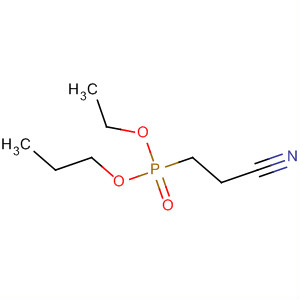 Phosphonic acid, (2-cyanoethyl)-, ethyl propyl ester