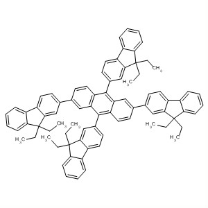 Anthracene, 2,6,9,10-tetrakis(9,9-diethyl-9H-fluoren-2-yl)-
