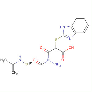 Acetic acid, (1H-benzimidazol-2-ylthio)-,2-[(2-propenylamino)thioxomethyl]hydrazide