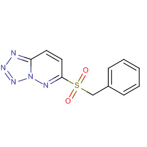 Tetrazolo[1,5-b]pyridazine, 6-[(phenylmethyl)sulfonyl]-