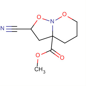 Isoxazolo[2,3-b][1,2]oxazine-3a(4H)-carboxylic acid,2-cyanotetrahydro-, methyl ester, trans-