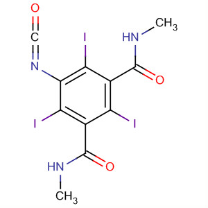 1,3-Benzenedicarboxamide, 2,4,6-triiodo-5-isocyanato-N,N'-dimethyl-