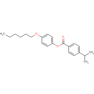 Benzoic acid, 4-(1-methylethyl)-, 4-(hexyloxy)phenyl ester