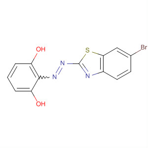 1,3-Benzenediol, 2-[(6-bromo-2-benzothiazolyl)azo]-