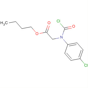 Glycine, N-(chlorocarbonyl)-N-(4-chlorophenyl)-, butyl ester