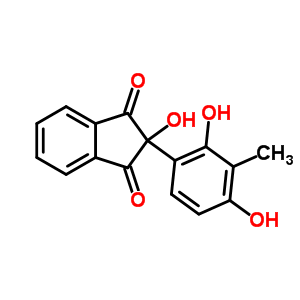 2-(2,4-dihydroxy-3-methylphenyl)-2-hydroxy-1H-indene-1,3(2H)-dione