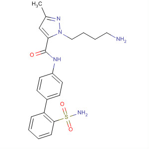 1H-Pyrazole-5-carboxamide,1-(4-aminobutyl)-N-[2'-(aminosulfonyl)[1,1'-biphenyl]-4-yl]-3-methyl-