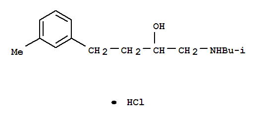 4-(3-methylphenyl)-1-[(2-methylpropyl)amino]butan-2-ol