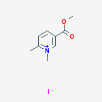 5-(methoxycarbonyl)-1,2-dimethylpyridinium iodide