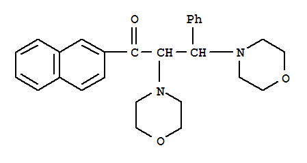 2,3-di(morpholin-4-yl)-1-(naphthalen-2-yl)-3-phenylpropan-1-one