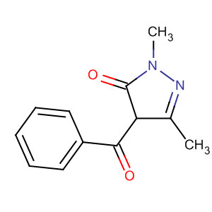 3H-Pyrazol-3-one, 4-benzoyl-2,4-dihydro-2,5-dimethyl-