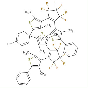 Thiophene,2,2'-(1,4-phenylene)bis[4-[2-(2,4-dimethyl-5-phenyl-3-thienyl)-3,3,4,4,5,5-hexafluoro-1-cyclopenten-1-yl]-3,5-dimethyl-