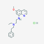N-ethyl-N'-(6-methoxyquinolin-8-yl)-N-(2-phenylethyl)ethane-1,2-diamine