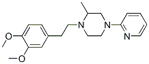 1-[2-(3,4-dimethoxyphenyl)ethyl]-2-methyl-4-pyridin-2-yl-piperazine