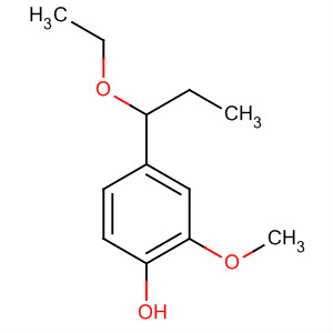 Phenol, 4-(1-ethoxypropyl)-2-methoxy-