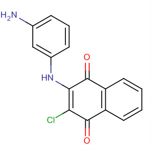 1,4-Naphthalenedione, 2-[(3-aminophenyl)amino]-3-chloro-