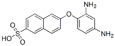 6-(2,4-diaminophenoxy)-2-naphthalenesulfonic acid