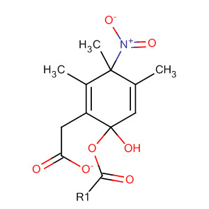 2,5-Cyclohexadien-1-ol, 3,4,5-trimethyl-4-nitro-, acetate (ester), trans-