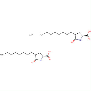 Proline, 4-octyl-5-oxo-, calcium salt (2:1)
