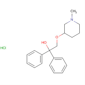 Benzenemethanol, a-[[(1-methyl-3-piperidinyl)oxy]methyl]-a-phenyl-,hydrochloride